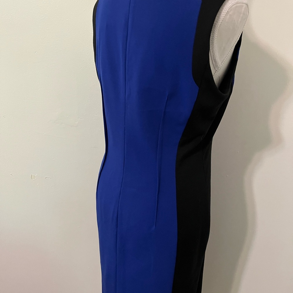 Calvin Klein Midi Dress size 10 Like New Royal Blue - Picture 13 of 14